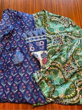 J.Crew Bundle Two Breezy Cotton Swim Tunics Size XS